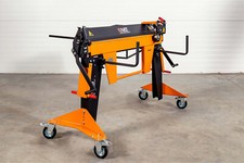 Piegatrice per lamiera M20x1100 mm con coltello a disco+bruitoi di feltro.