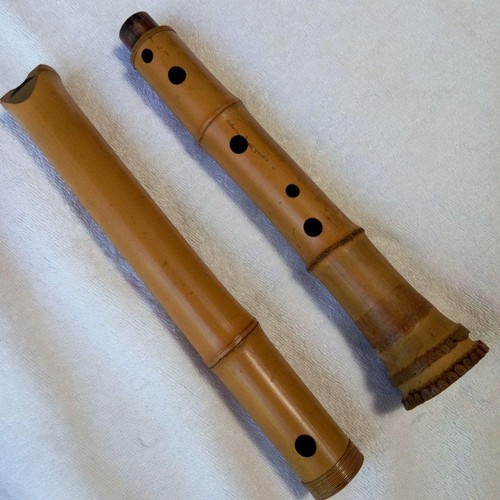 Shakuhachi Flute 54.5cm (21.45”) Instrument Japanese #4990 - Photo 8/10