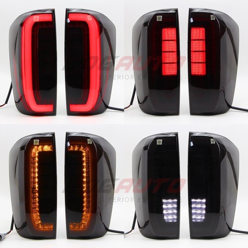 Luz trasera LED para Nissan NP300 Navara 2015-21 luz de freno trasera señal de giro humo - Imagen 7 de 9