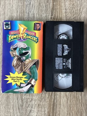 Polygram music video vhs mighty morphin Power rangers: Green with evil, part 5 (780063114332)