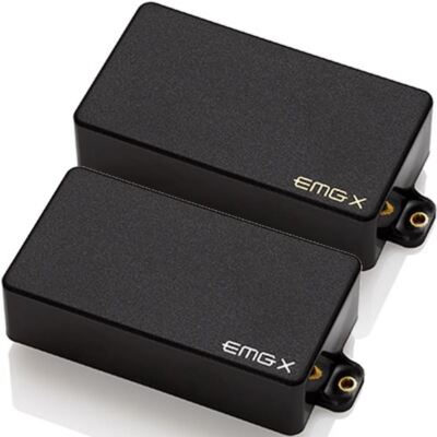 EMG 81X / 85X Humbucker Pickup set - black active NEW free 