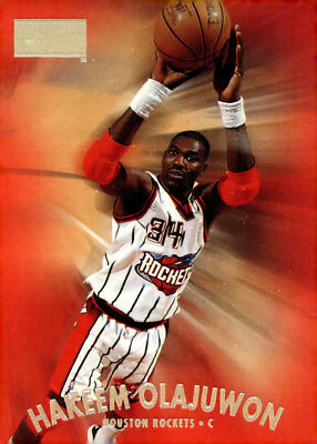 1997-98 SkyBox Premium #120 Hakeem Olajuwon