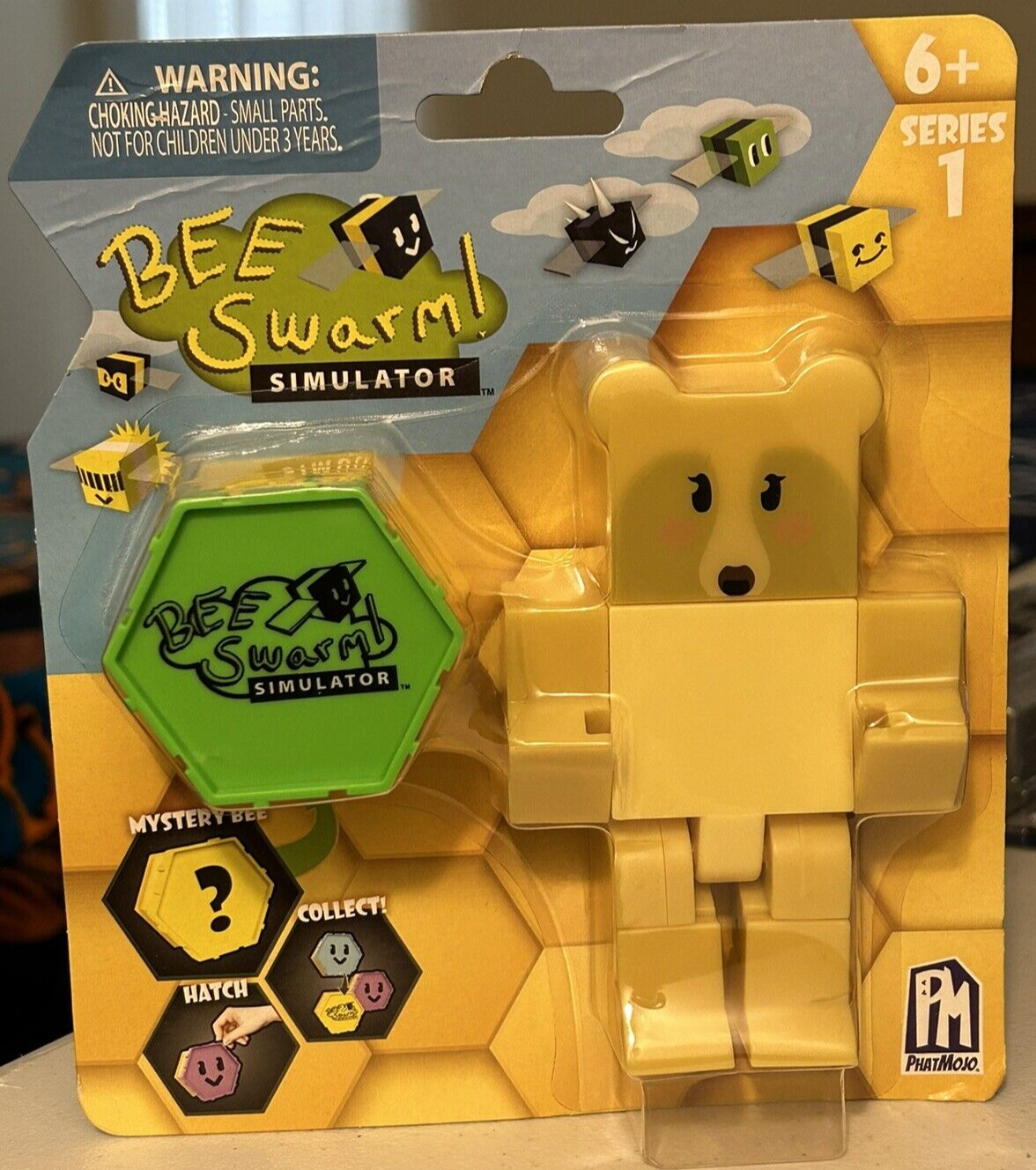 BEE SWARM Simulator ~ from ROBLOX GAME ~ Comes w/ BEAR & MYSTERY BEE~  NEW IN BOX