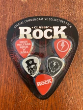Classic Rock Magazine Commemorative Guitar Plectrum Pack - 5 Guitar Picks - NEW