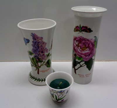 2 Portmeirion Botanical Garden Vases 9 7 5 2 3 4 Votive Ebay