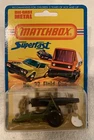 SEALED MOC VTG 1975 MATCHBOX SUPERFAST NO: 32 FIELD GUN DIE CAST METAL LESNEY