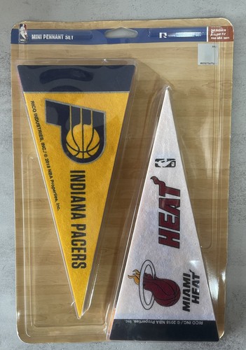 Mini Pennant Set NBA 30 Teams, Lakers, Celtics, Man Cave, USA Made