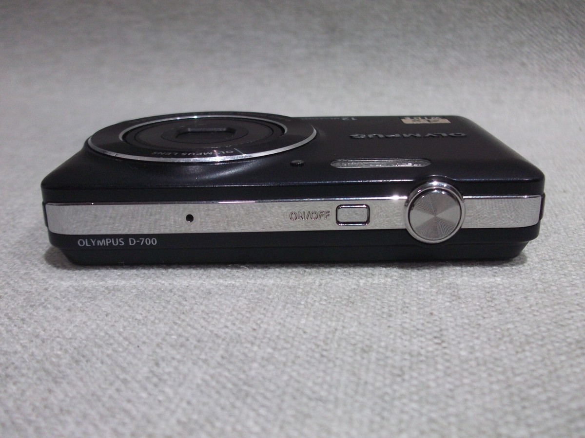 Olympus D-700 12.0MP Digital Camera - Black for sale online | eBay
