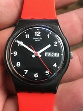 Swatch Watch Guimauve Gp148 2016 Standard 34mm Working Battery for sale  online | eBay