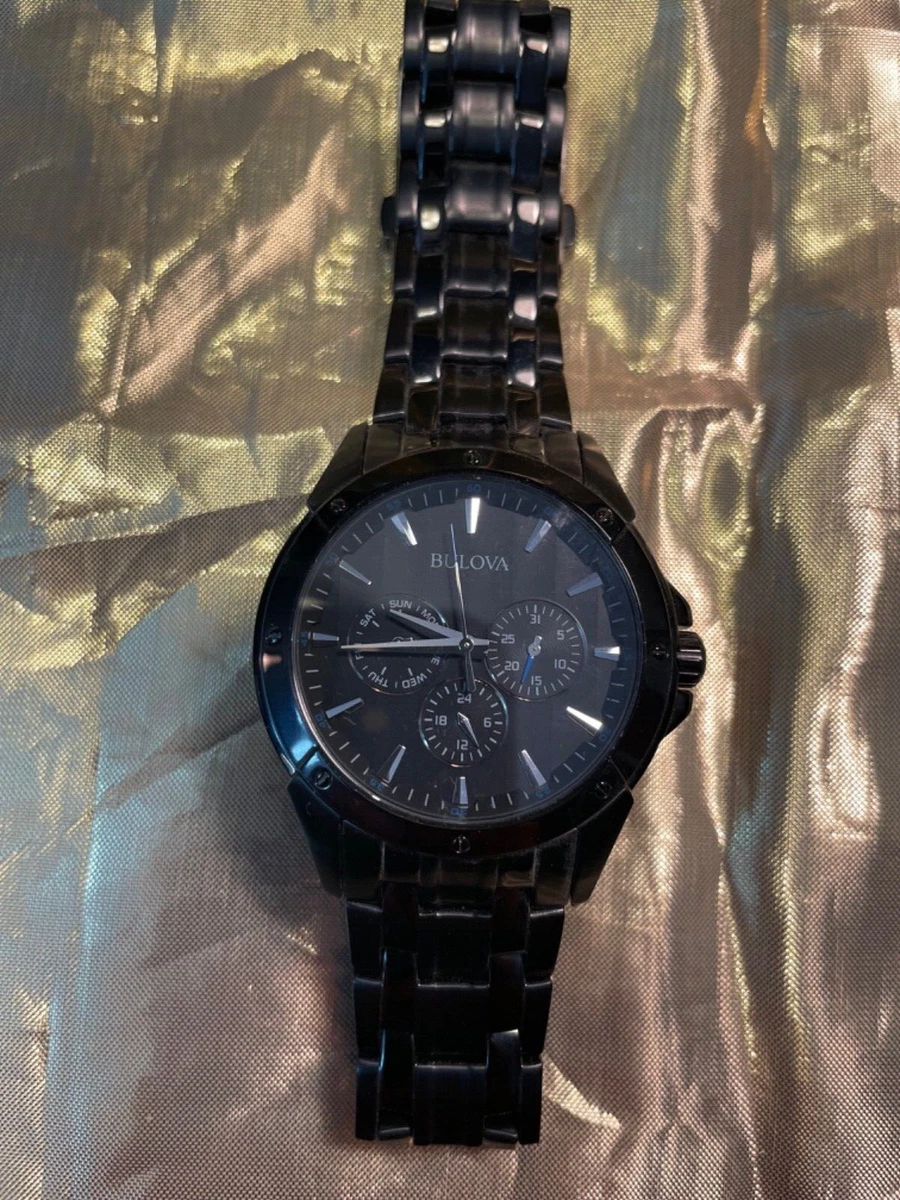 Bulova Mens Watch 98C121 Black