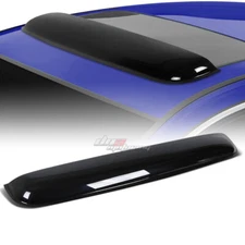 43"SMOKE TINT SUNROOF/MOON/SUN ROOF WINDOW VISOR SHADE/VENT WIND/RAIN DEFLECTOR