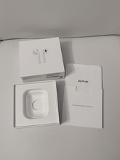  OFFICIAL EMPTY BOX Apple AirPods Original 2nd Gen w. Tray, Manual  Sticker
