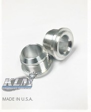  10 PACK -10 AN ALUMINUM WELD ON FITTING BUNG MALE
