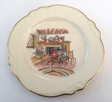 Homer Laughlin China COLONIAL KITCHEN Virginia Rose - 6-1/8" BREAD PLATE