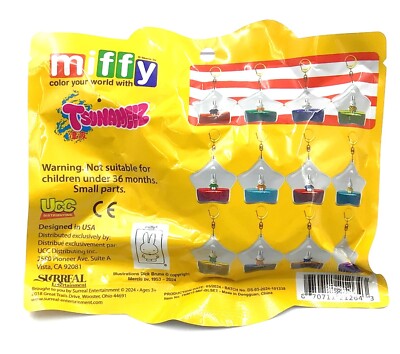 Miffy Color Your World Tsunameez x1 Mystery Blind Bag Keychain | eBay