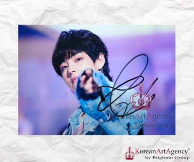 BTS V 直筆サインカード BTS V Kim Tae-hyung Autograph | eBay