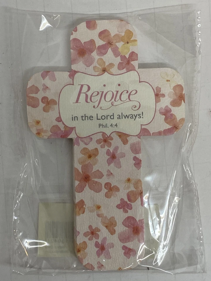 24 Christian Cross Bookmarks (2 Packages) Rejoice & Grace Bible Scripture Verses - Image 4 of 4