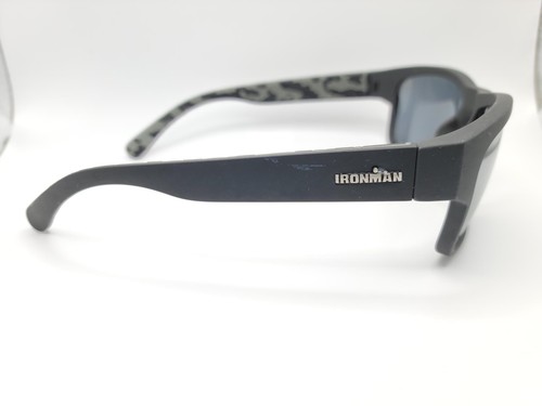 Foster Grant Ironman Trail Unisex Sport Sunglasses - Black/Gray - Picture 2 of 2