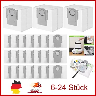 MARKENLOS ZubehöR für Roborock S7 MaxV Ultra,S8 Pro Ultra,Q7 Q8 Max/Max+,Q5 Staubbeutel DE