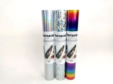 Snc 1Ftx5Ft High Quality Vinyl Sticker Adhesive Roll Holographic Choose Color