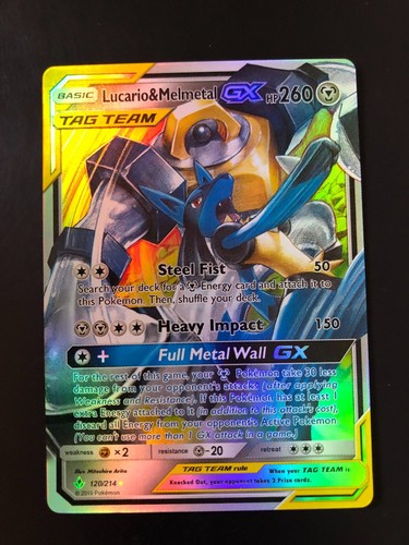 TAG TEAM + GX Holographic Pokemon Cards . ONE OFFS . 1ST SET - FROM BARBADOS - Picture 23 of 24