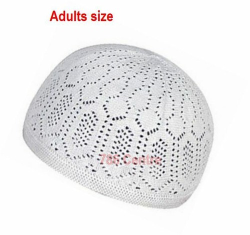 Adult Large Size Islamic Skull Cap 