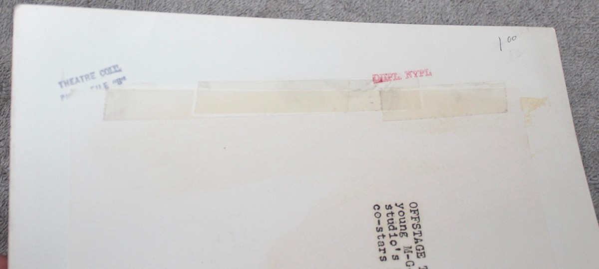 ORIGINAL PHOTO LESLIE CARON BEHIND SCENES AS CINDERELLA THE GLASS SLIPPER  1955