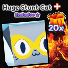 HUGE Stunt Cat  20x Hellfire Gifts. Pet Simulator 99. Same Day