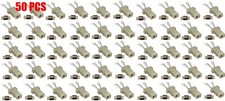 50 Pcs DB9 Female RS232 to RJ11 RJ12 6P6C Telephone Phone Line Modular Adapter