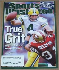 12/23/2002 Sports Illustrated Brett Favre Green Bay Packers Theo Epstein Red Sox