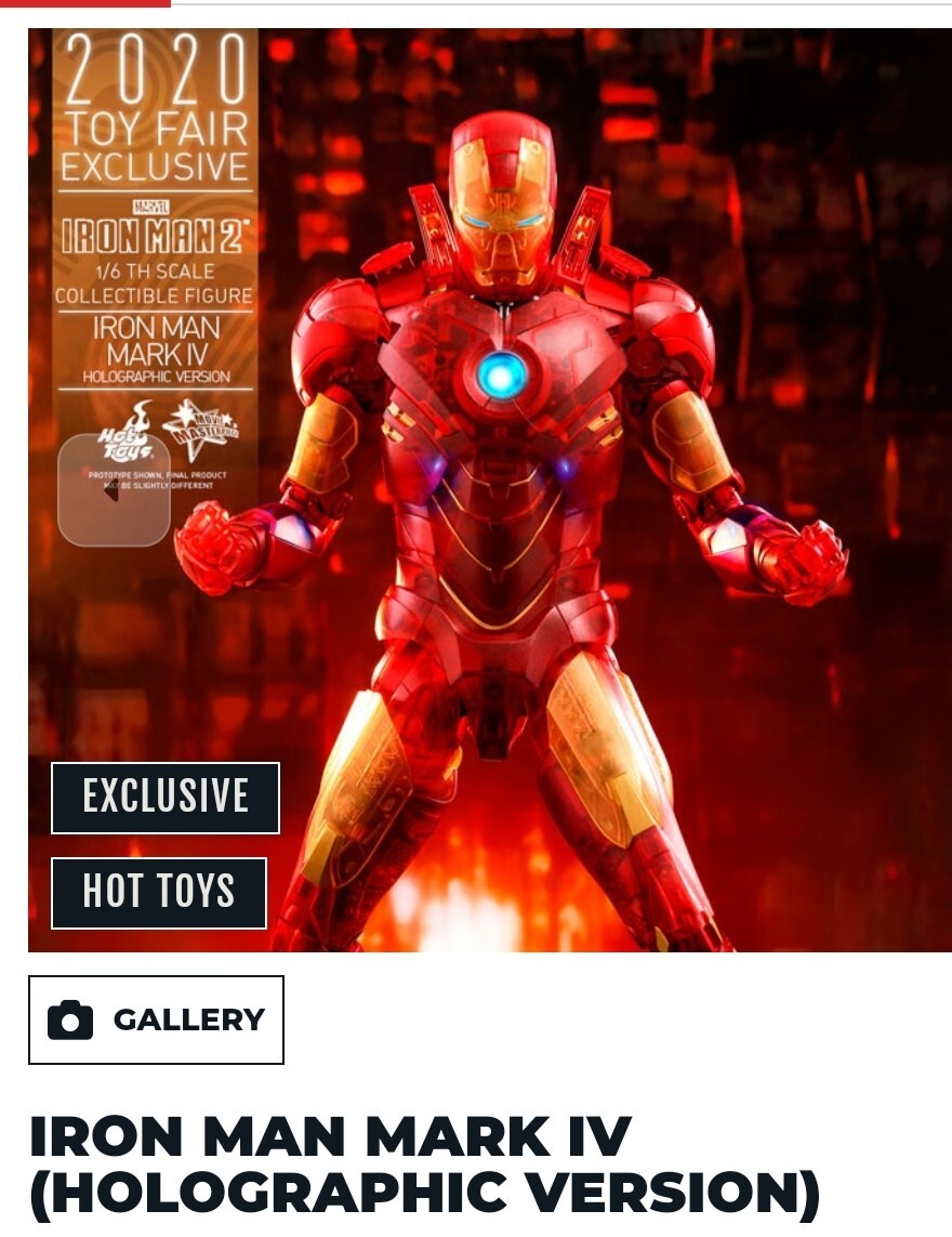 IRON MAN MARK III Holographic Version IRON MAN MARK III Holographic Version