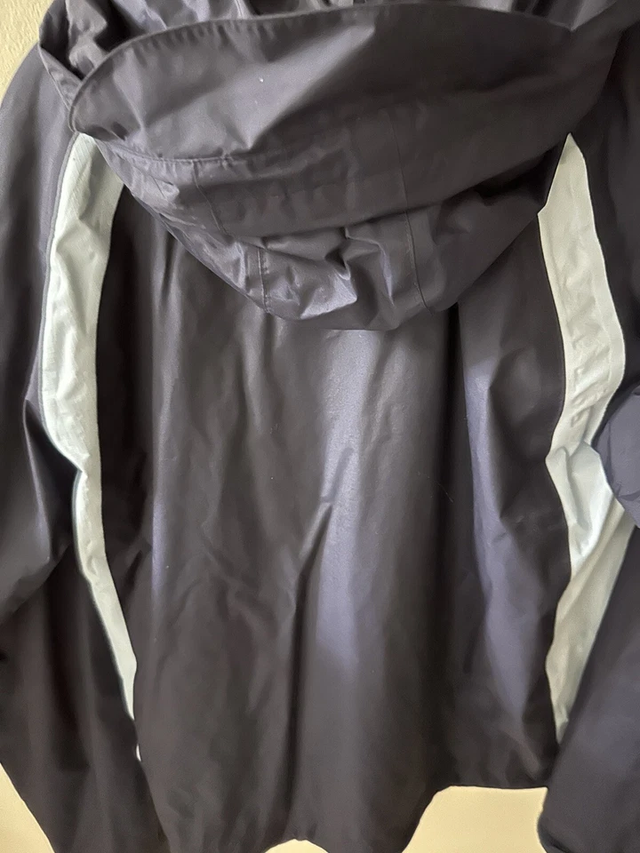 Coleman 雨衣 夹克裤 男女皆宜 蓝色 口袋 连帽 聚乙烯 户外 — 第 2/4 张图片