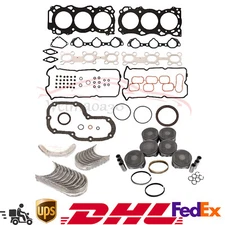 Full Gasket Set Pistons Bearings Fit 05-19 Nissan Pathfinder Frontier 4.0 VQ40DE
