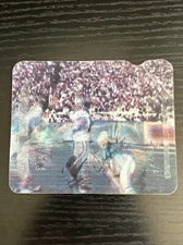 Roger Staubach Cowboys HOF 1996 3x4 Wheaties Super Bowl Replays 3D 