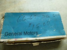 3892346 Nos Gm Piston Rings 1966 1967 Chevrolet 250 Ci 6 Cylinder Standard