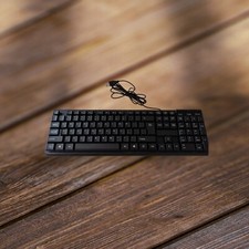 NIB iMicro KB-US9813 104 Key Wired USB Standard Tactile Keyboard Black