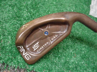 Nice Ping ISI Copper Becu 4 Iron Blue Dot Jz Cushin Steel Regular Flex