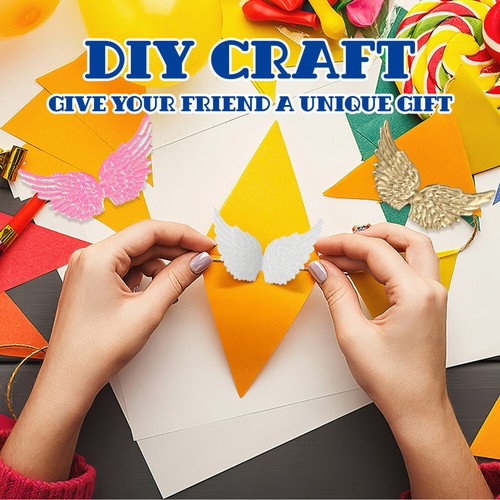36 Pcs Decorative Props Wing Decor Wings Ornaments Wings For Craft Wings Patches - Afbeelding 8 van 9
