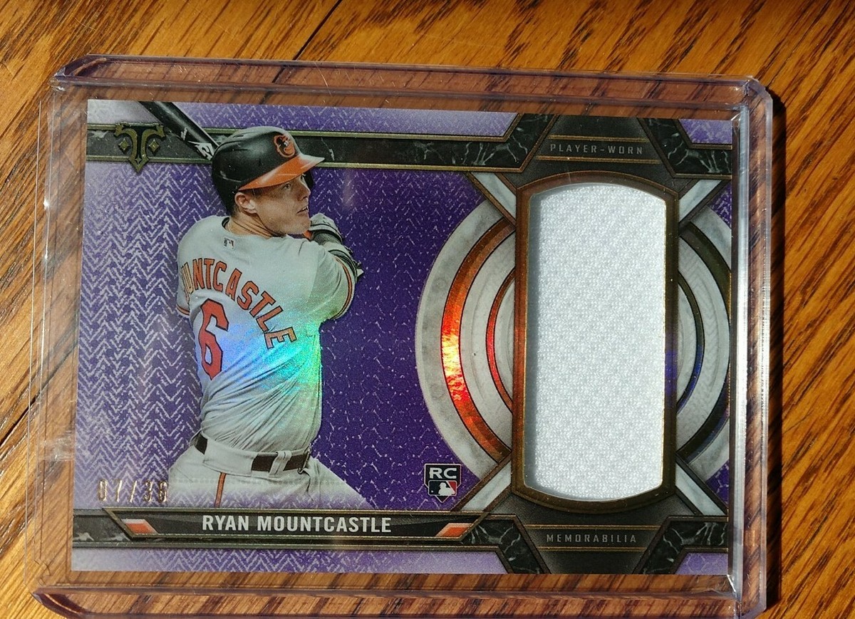 2021 Topps /36 Triple Threads Ryan Mountcastle RC Patch