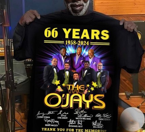 66 Years The O'Jays Thank You For The Memories T-Shirt Q11696