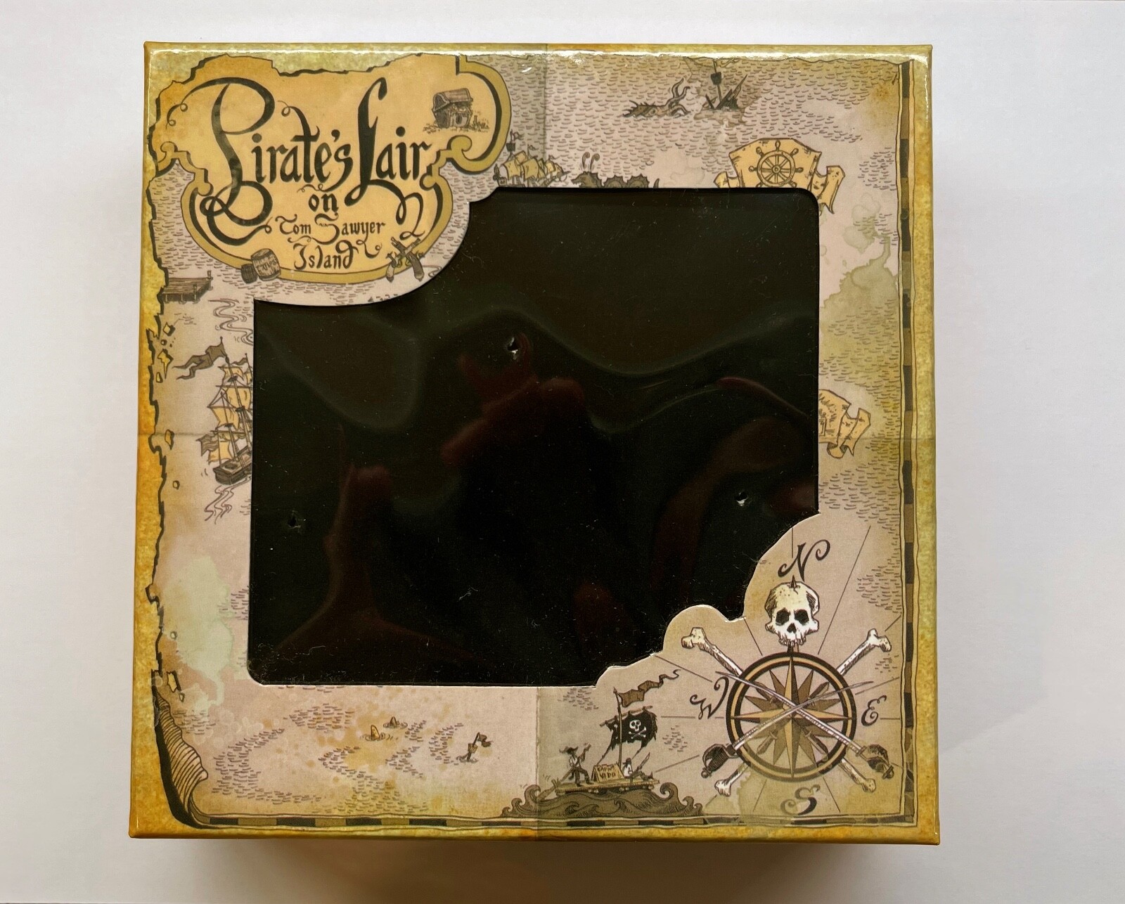 Disney Trading Pin 59437 Pirate's Lair on Tom Sawyer Island EMPTY PIN BOX NO PIN