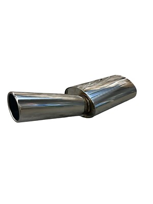 Fireball Mega Blastpipe Muffler Right Side VIP Tip Bozo Boso 3'' Inch Inlet 304