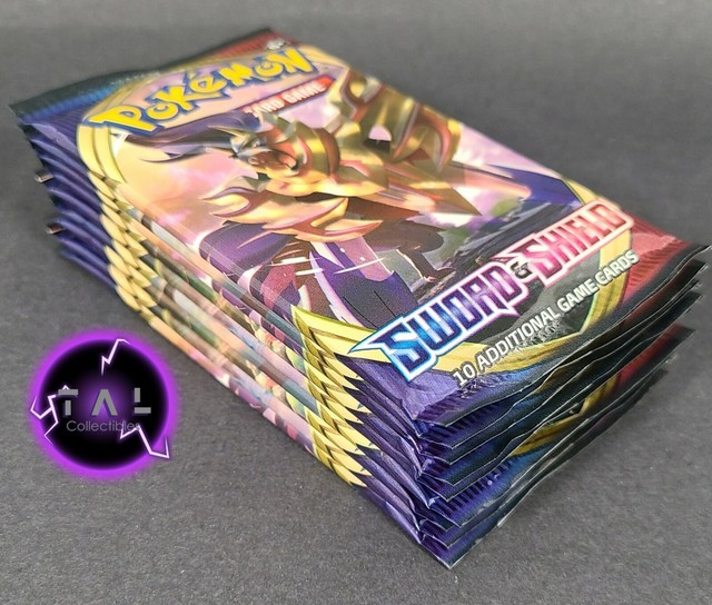 Pokemon Sword and Shield 172-80651 Card Base Set and Booster Box for