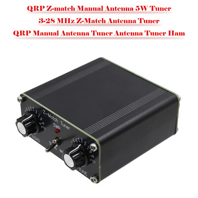 Z-match Manual Antenna 5W Tuner 3-28 MHz Manual Antenna Tuner QRP Antenna TunerB