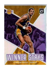Kareem Abdul-Jabbar 2022-23 Donruss Optic Winner Stays Holo Prizm #17