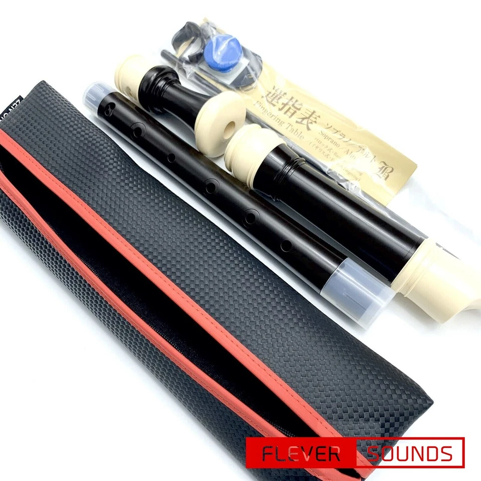 Zen-On Giglio G-1A Bressan Baroque Type Alto Recorder ABS Resin 440Hz Pitch - Image 2 of 4