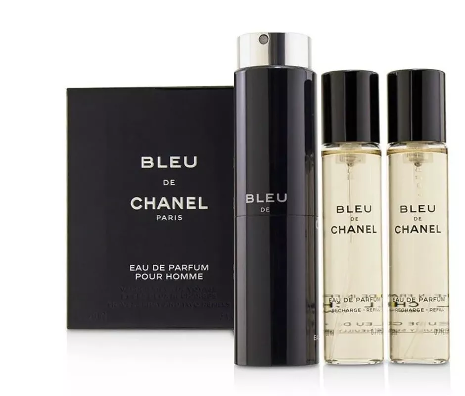 BLEU DE CHANEL Eau de Parfum Pour Homme Refillable Travel Spray