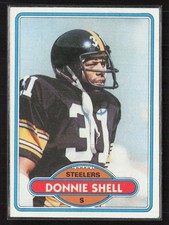 1980 Topps #256 Donnie Shell - NM/MT+ Set Break!