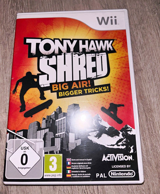 Activision Tony Hawk: Shred für Nintendo Wii PAL   Tony Hawk Serie, USK 0