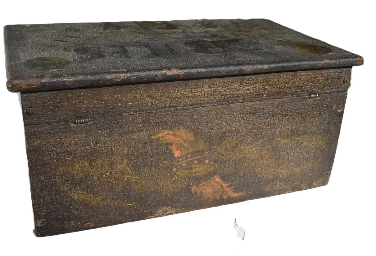 Original 1800-1899 Antique Primitive Boxes for sale | eBay